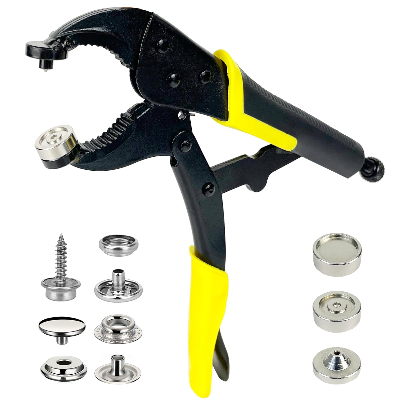 Heavy-Duty Snap Fastener Tool Kit for Boat Covers & Canvas