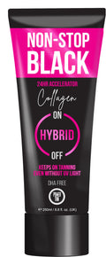 Power Tan Non-Stop Black Collagen Hybrid Tanning Accelerator 250ml