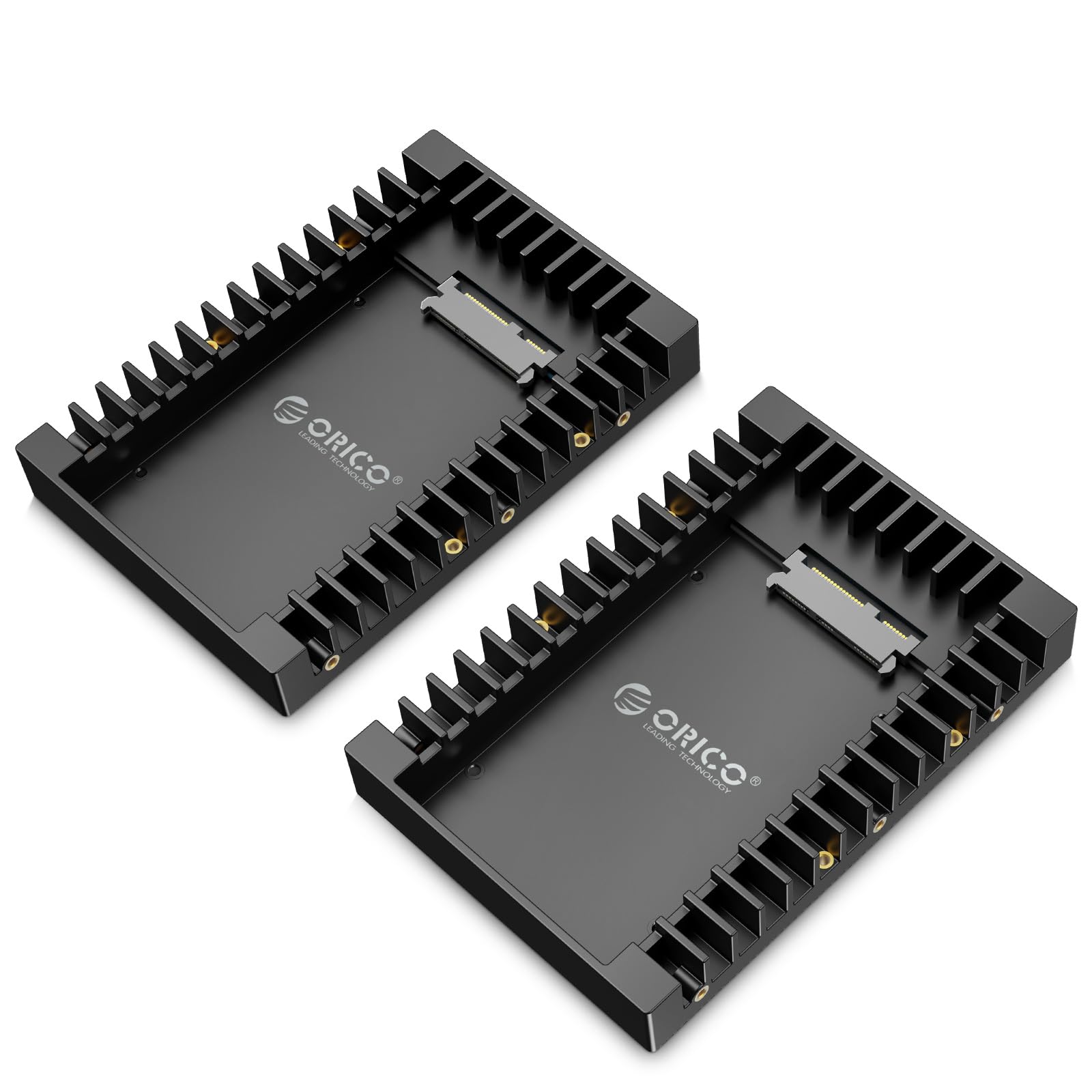 ORICO 2.5 to 3.5 SSD SATA Adapter | Internal Drive Bay Mounting Bracket