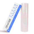 Zwanzer Vinyl Transfer Tape - 12" x 50 FT Medium Tack with Alignment Grid