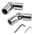 UFURMATE Stainless Steel Curtain Rod Elbow Connector, 90-180 Degree, 2Pcs
