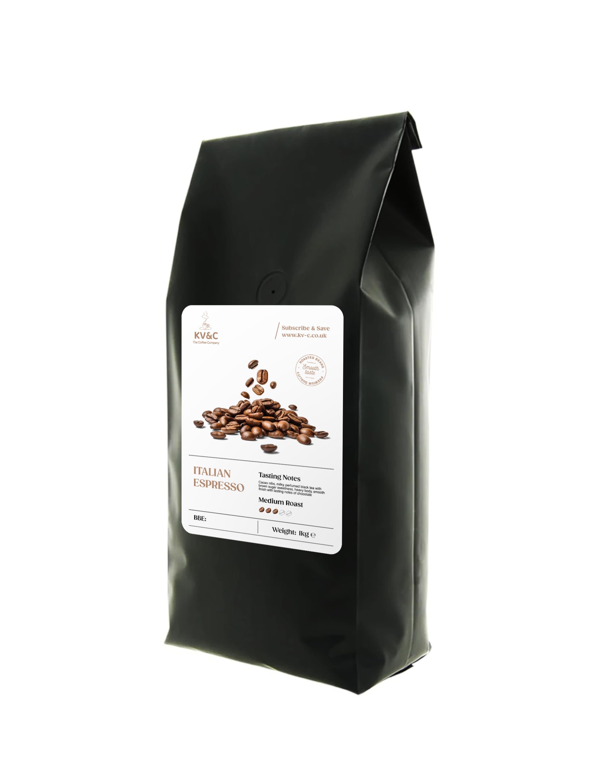 Jolof Store Italian Espresso Coffee Beans – Medium Roast Blend – 1kg