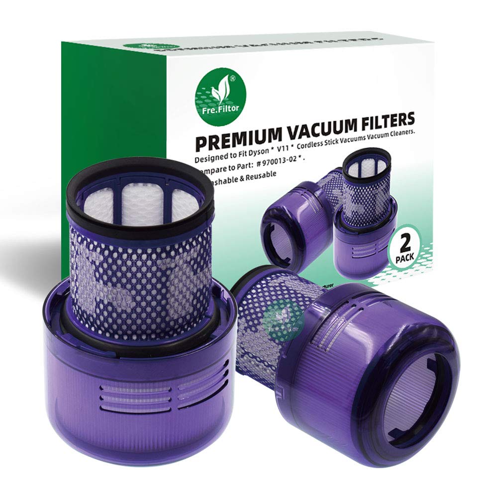 V11 V15 Replacement Filters for Dyson – Washable 2-Pack