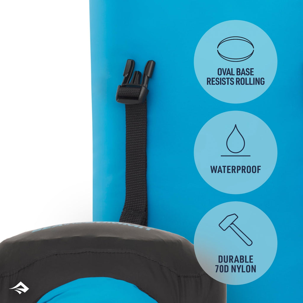 Sea to Summit Evac Compression Dry Bag – 8L Waterproof Recycled Nylon