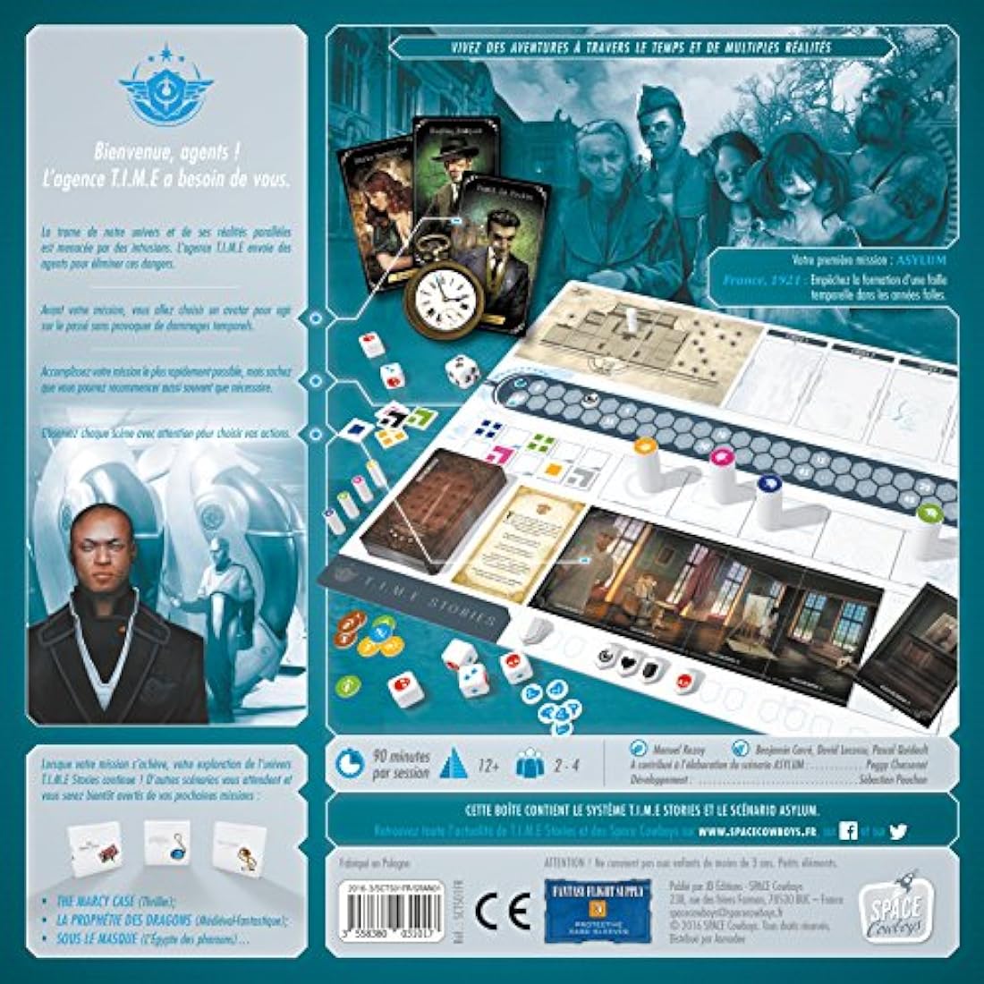 Time Stories – Jeu de Société Coopératif et Stratégie – Asmodee (Français)