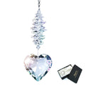 Jolof Store 45mm Clear K9 Crystal Heart Suncatcher Prism Pendant