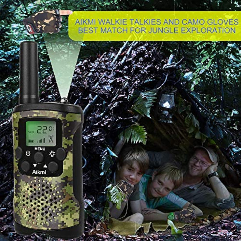Jolof Store Kids Walkie Talkies – 8 Channel 2-Way Radio for Outdoor Play
