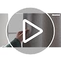 Deconovo 100% Blackout Faux Linen Eyelet Thermal Curtains - Pale Khaki