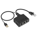 SinLoon Gigabit RJ45 Ethernet Splitter | 1 to 3 High Speed LAN Adapter