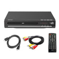 KCR Region Free DVD Player for TV with HDMI, USB Port & Remote – Black