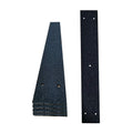 Uandear Non-Slip Decking Strips – 5 Pcs Black Stainless Steel & Quartz