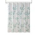 Madison Park Cecily Botanical Shower Curtain | Seafoam 72x72