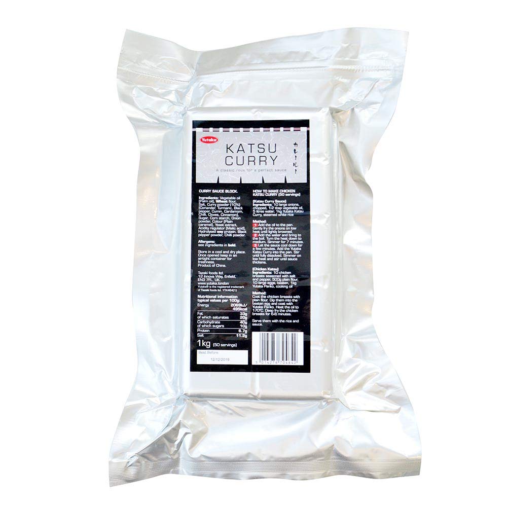 Yutaka Japanese Katsu Curry Paste – Bulk 1kg Pack for Asian Cooking