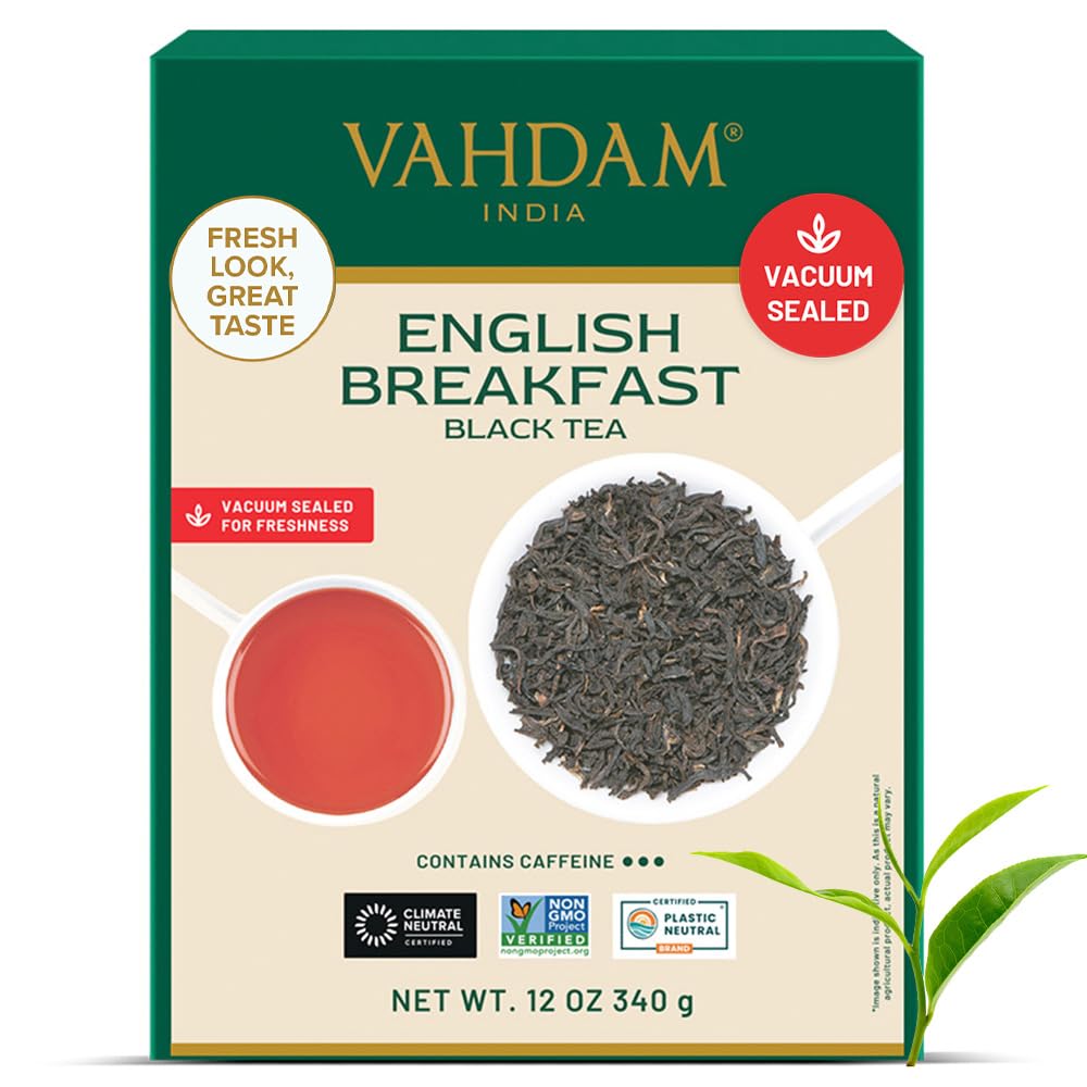VAHDAM Original English Breakfast Black Tea - Loose Leaf, 340g