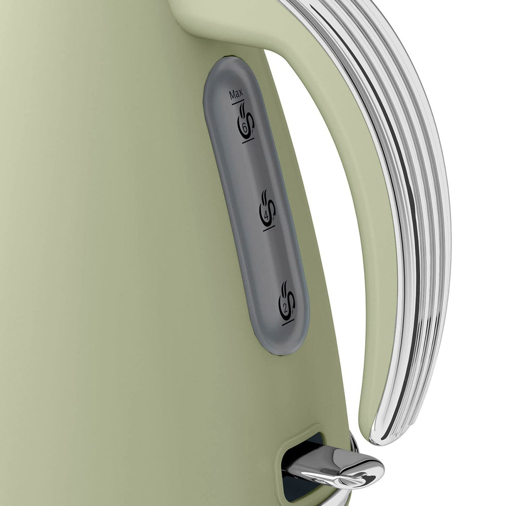 Swan Retro Jug Kettle – 1.5L Fast Boil Electric Kettle, Green