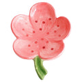 Ceramic Flower Soap Dish – Self-Draining Bar Soap Holder