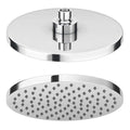 200mm Round Chrome Overhead Shower Head with Swivel Joint