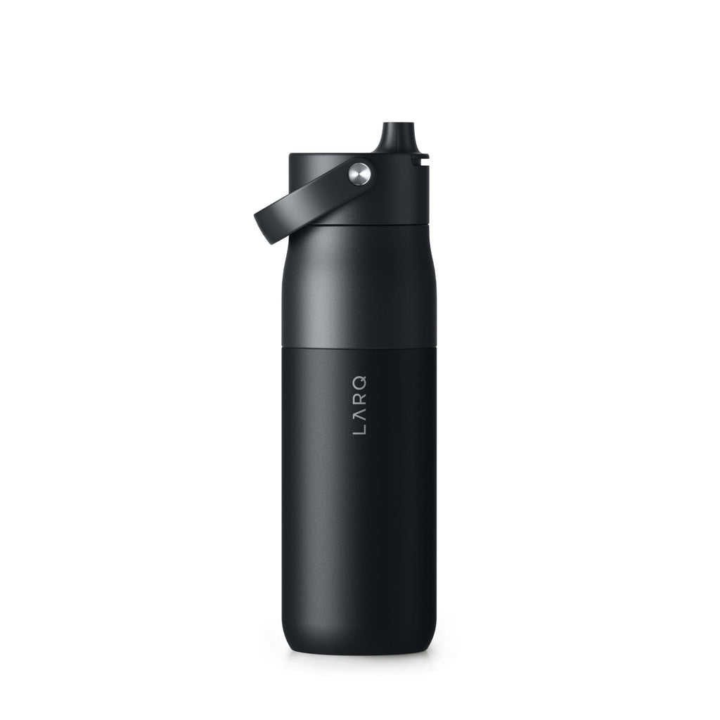 LARQ Swig Top 34oz Insulated Stainless Steel Water Bottle – Obsidian Black