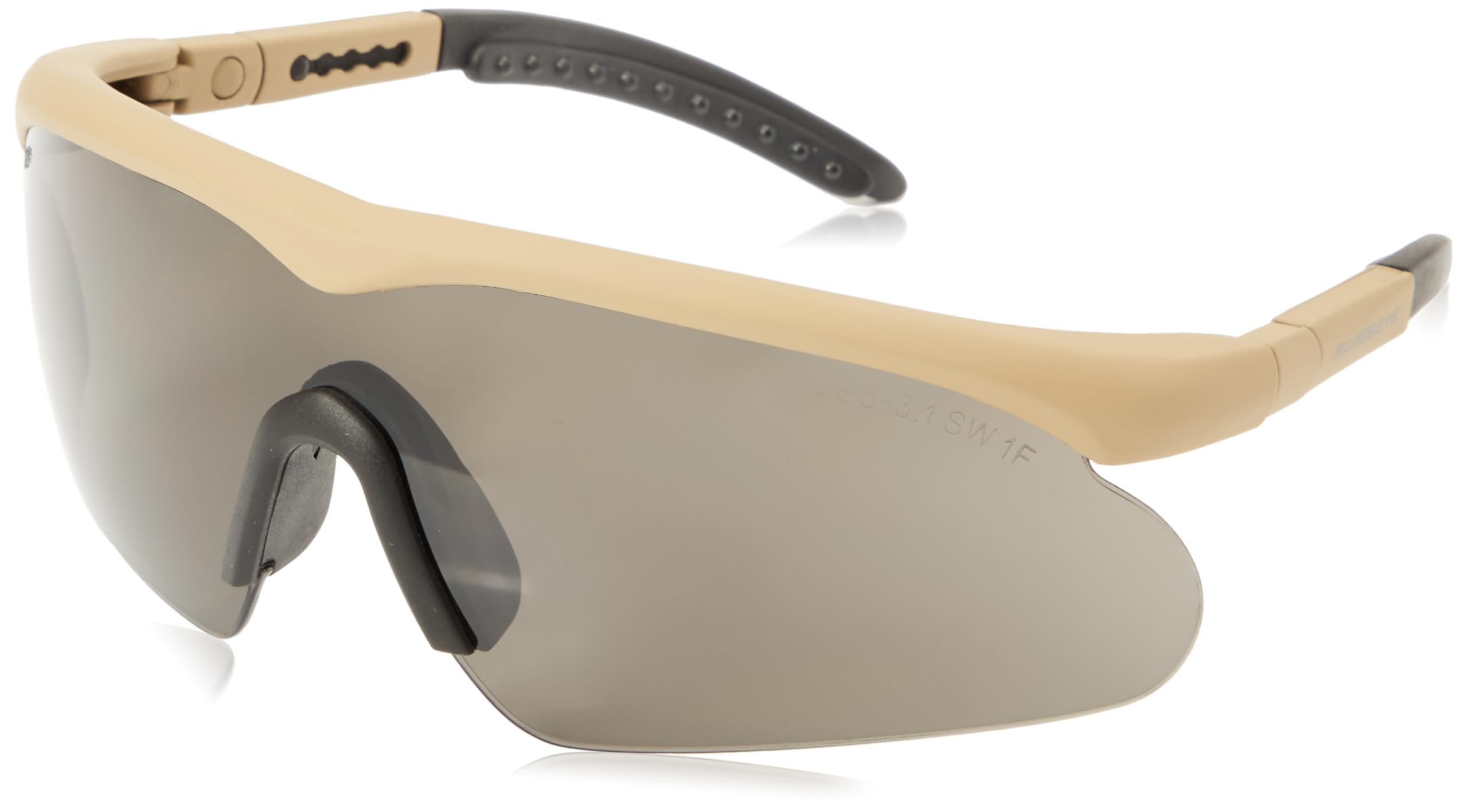 Swiss Eye Raptor Ballistic Tactical Glasses – Rubber Brown Polycarbonate