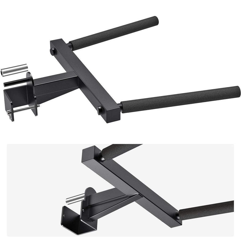 Kipika Y-Shaped Dip Bar Attachment for 2x2 and 3x3 Power Racks