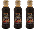 Ponti Aceto Balsamico di Modena – Italian Balsamic Vinegar, 3 x 250ml