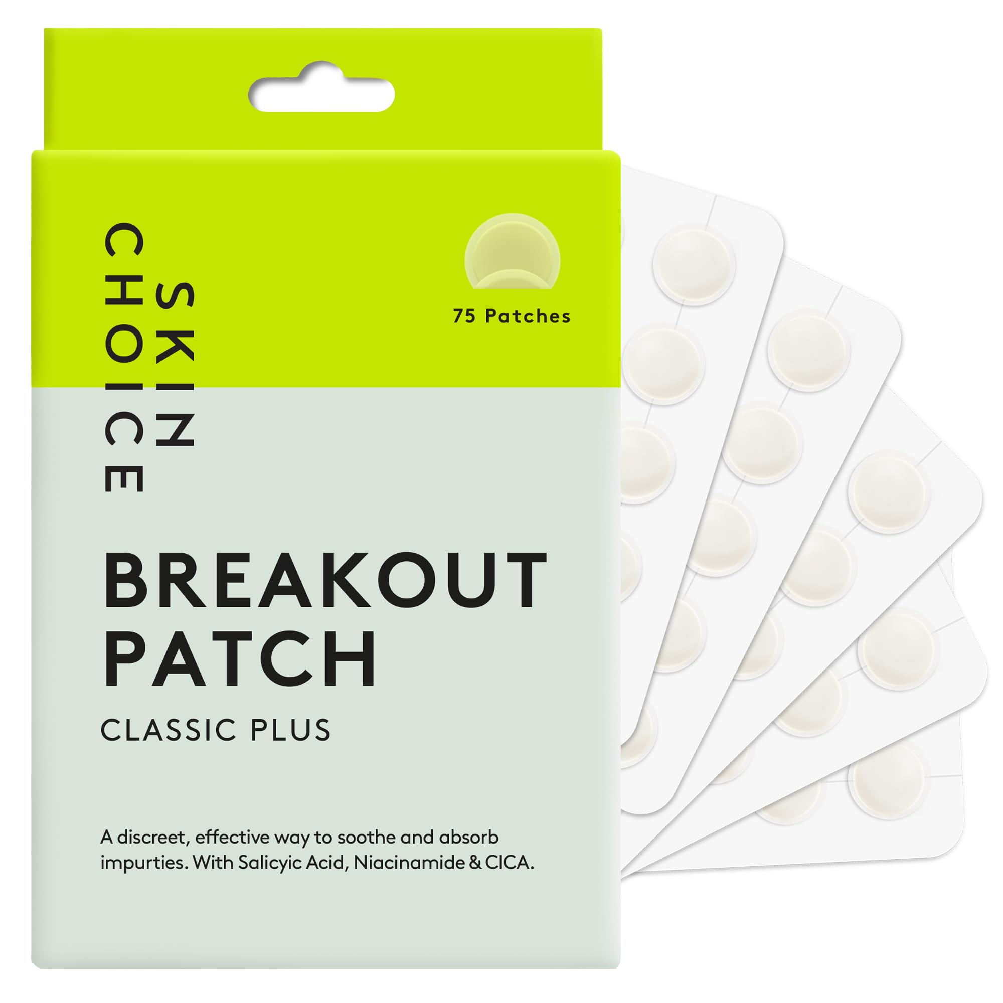 Skin Choice Hydrocolloid Pimple Patches with Salicylic Acid - 75 Count