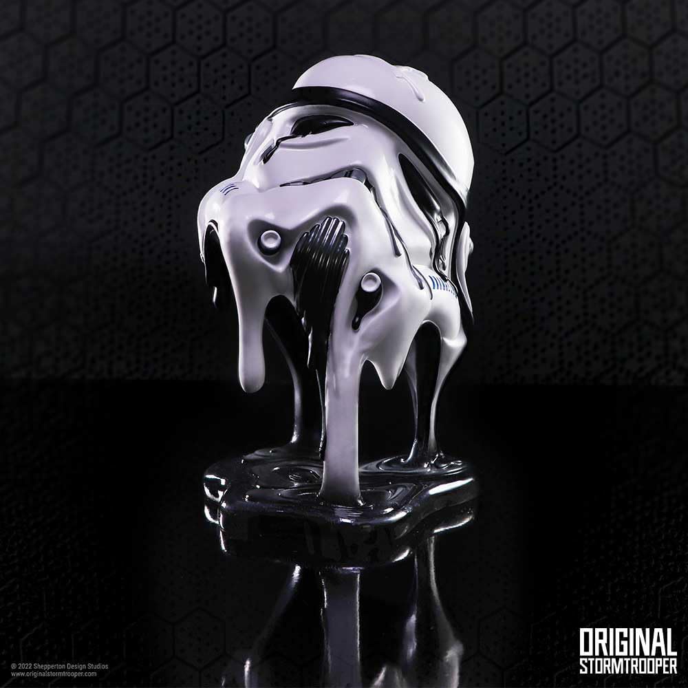 Nemesis Now Original Stormtrooper Melting Helmet Resin Figurine - 23cm