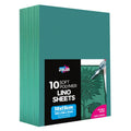Zieler Easy-Carve Lino Printing Block Sheets – A6 Soft Green (10 Pack)
