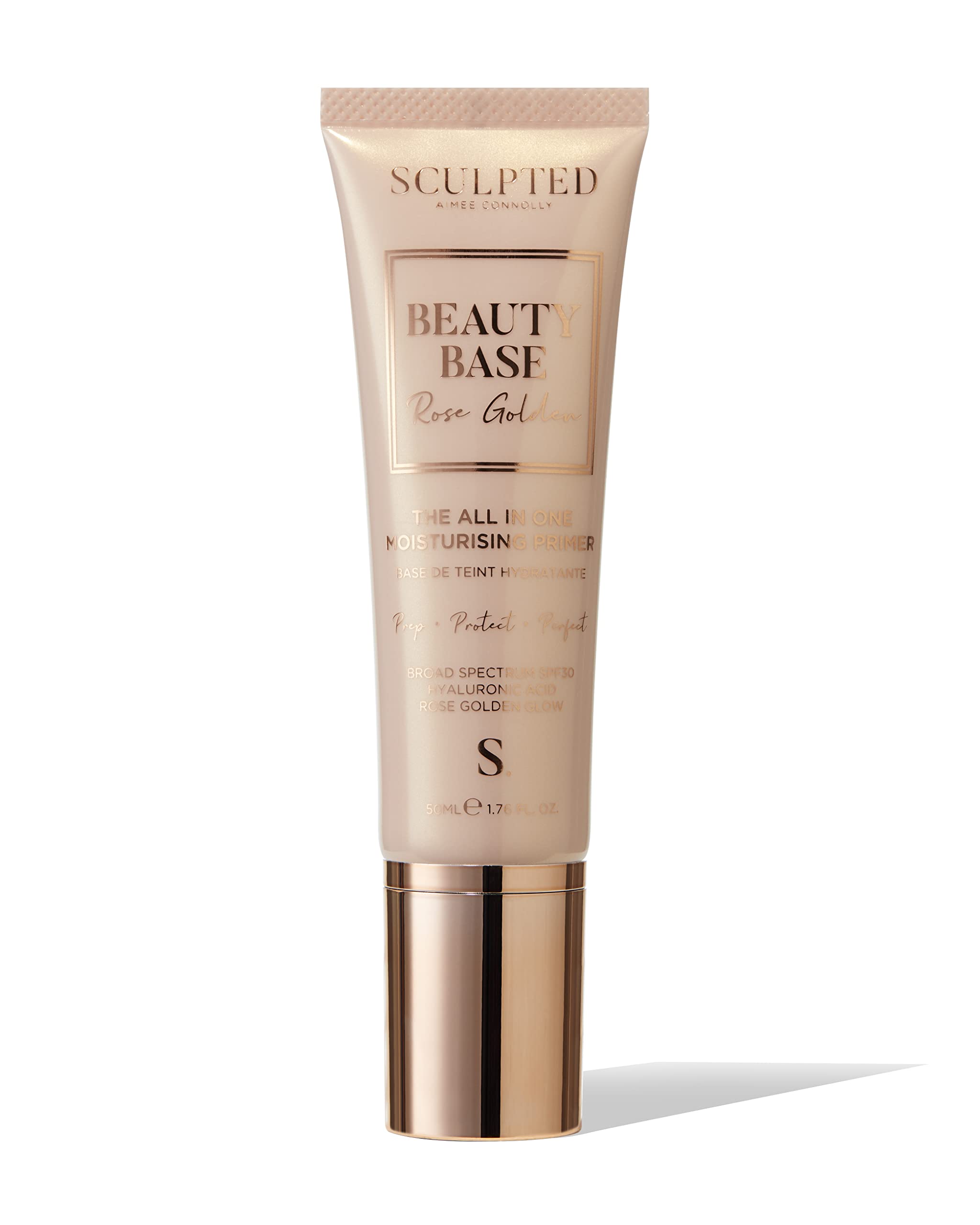 Sculpted by Aimee Beauty Base Rose Golden – 3-in-1 Hydrating Primer SPF 30