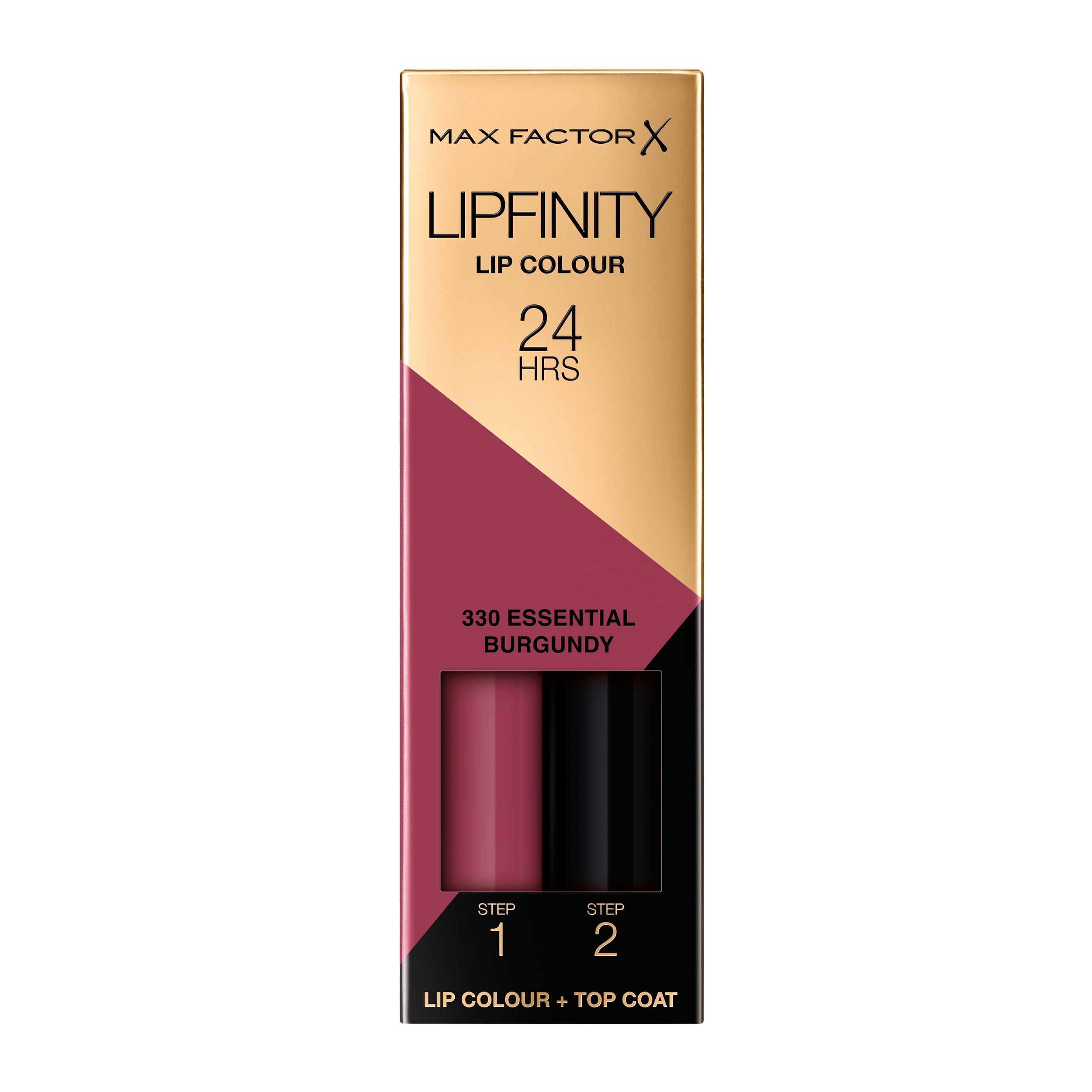 Max Factor Lipfinity 2-Step Long-Lasting Lipstick – Essential Burgundy