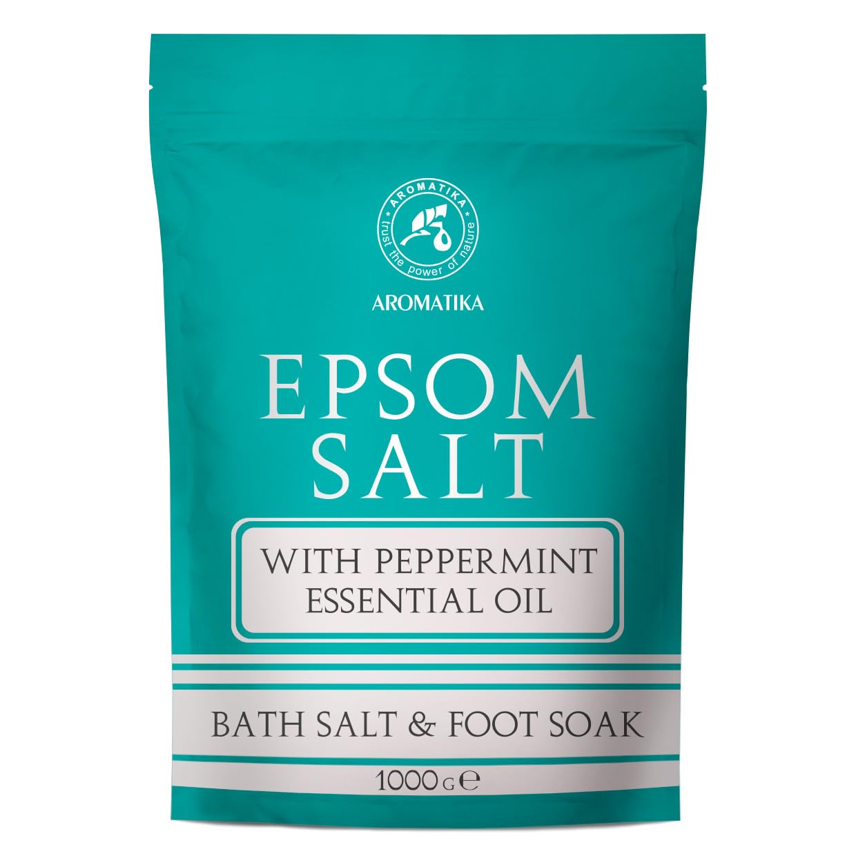 Jolof Store Peppermint Epsom Bath Salt – 100% Pure Magnesium Sulphate 1kg