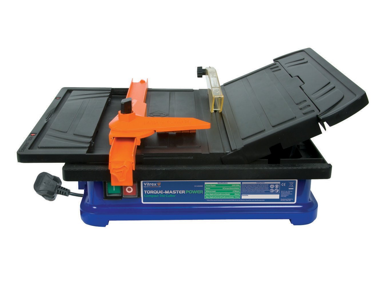 Vitrex Torque Master Diamond Wet Tile Saw | 240V Power Cutter
