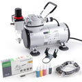 Fengda Airbrush Kit with FD-18-2 Compressor and FE-130 Double Action Gun