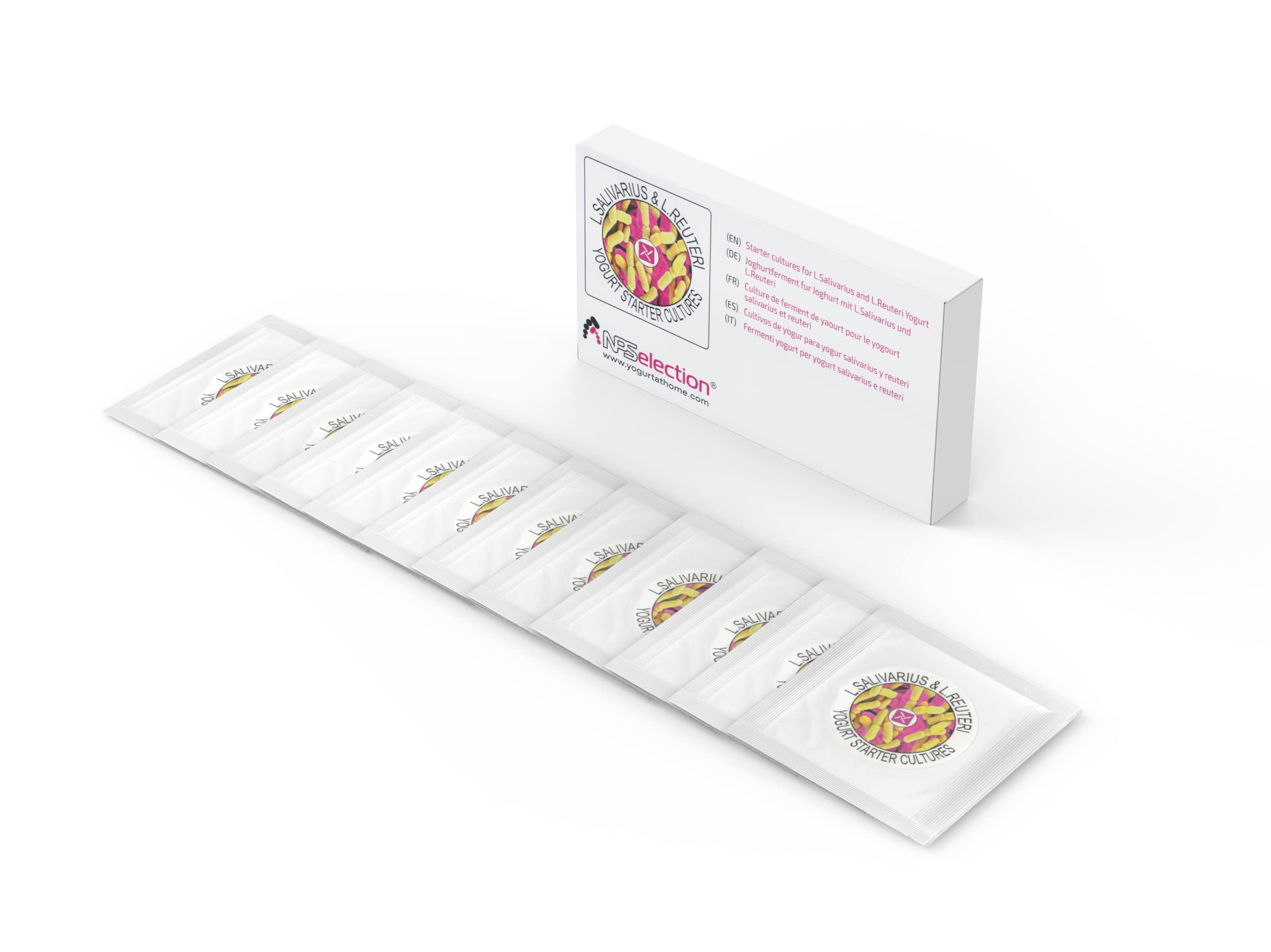 L. Salivarius & L. Reuteri Yogurt Starter - 12 Pack