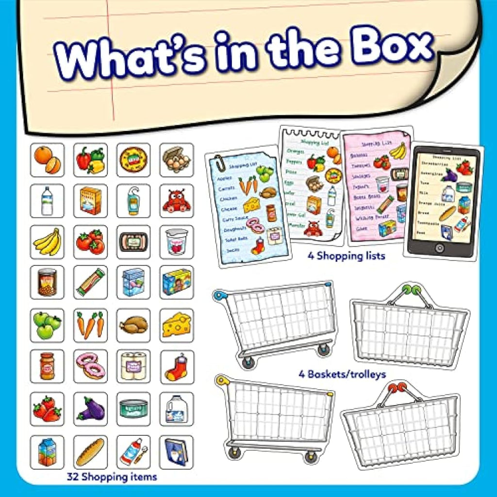 Orchard Toys Shopping List Memory Game – Educational Matching Toy for Ages 3-7