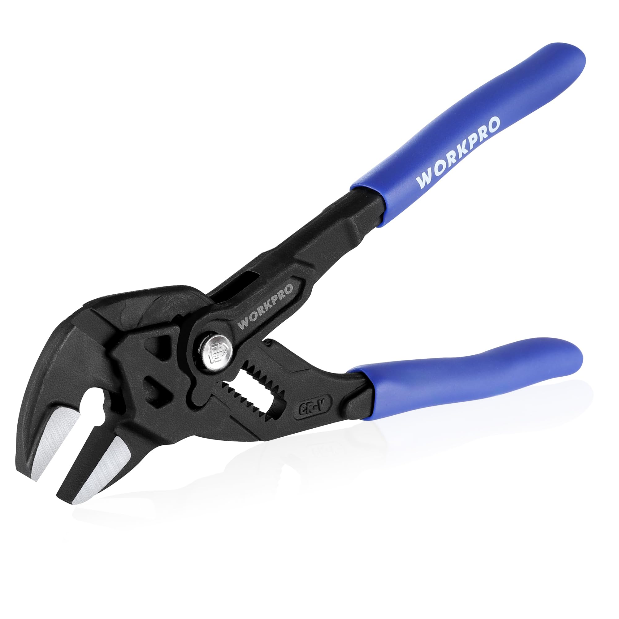 WORKPRO Adjustable Pliers Wrench Set | 180mm Self-Adjusting Spanner