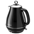 Anfilank Electric Kettle – 1.7L Fast Boil 3000W Stainless Steel, Black
