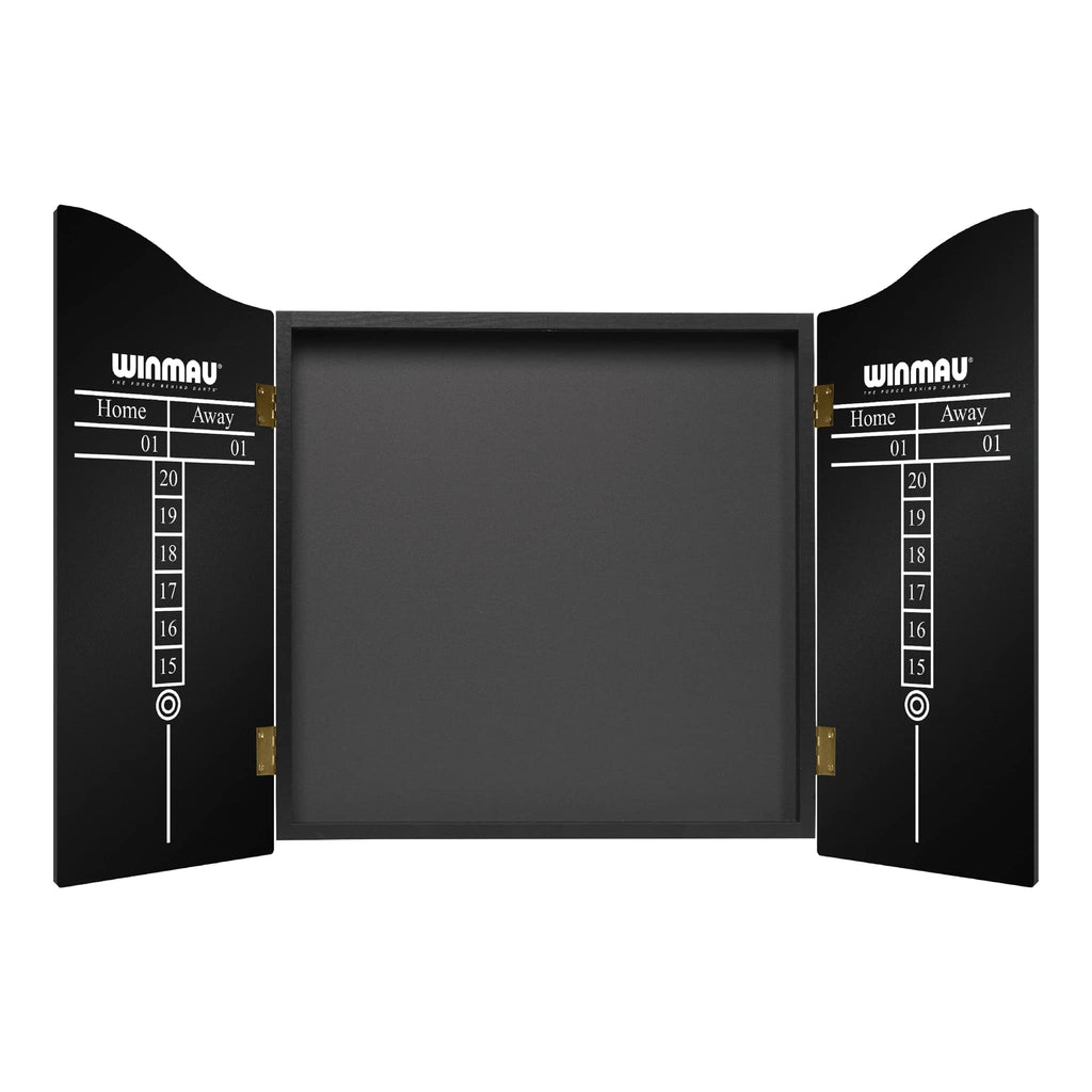 Winmau Pro-Line Dartboard Cabinet – Bristle Board Storage with Scoreboards