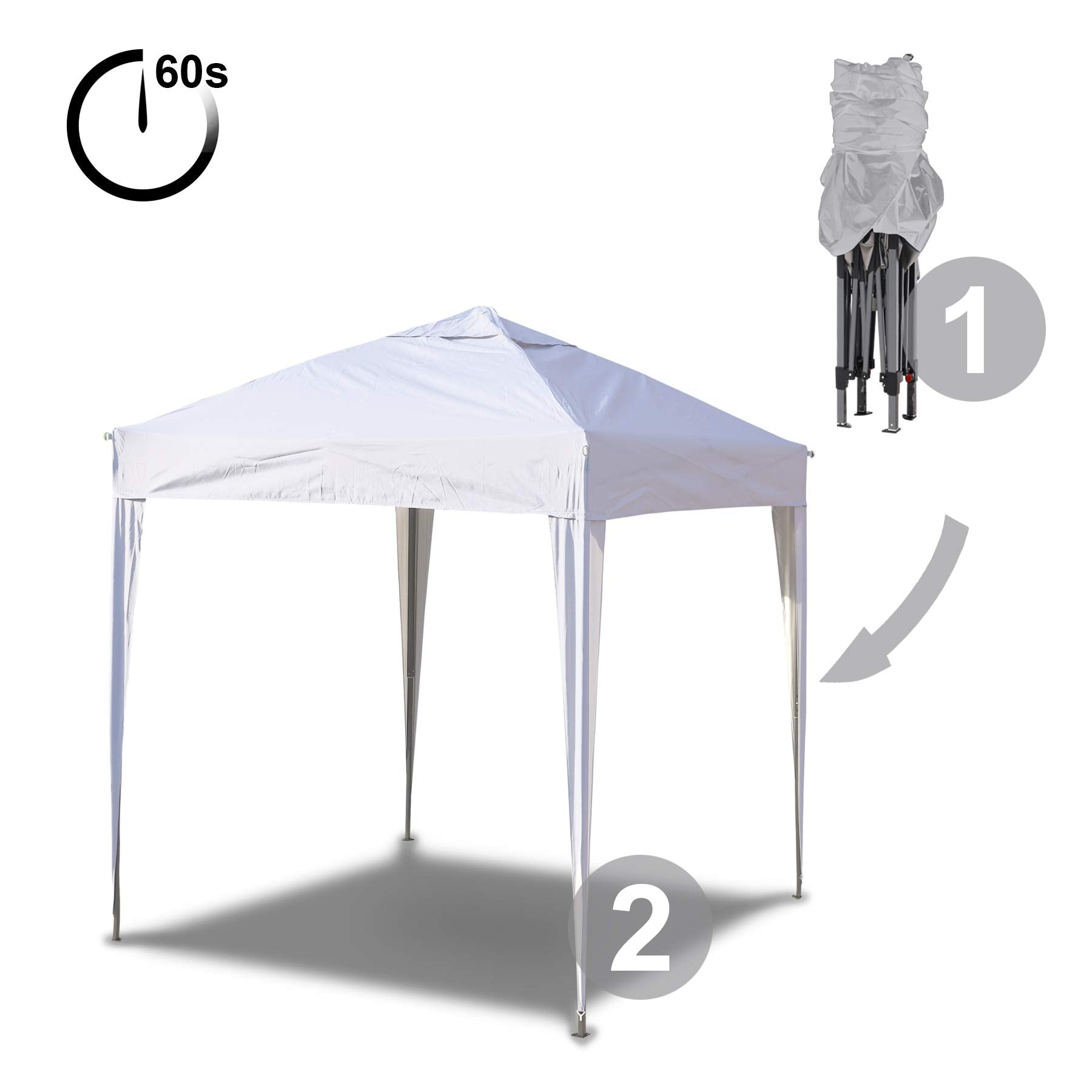 Sanheng 3x3m Pop Up Gazebo – Heavy Duty Waterproof Outdoor Canopy Tent