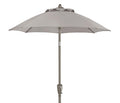 Dehner Kos Parasol – 150cm Turquoise Aluminium Garden Umbrella