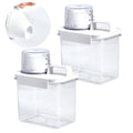 2-Piece Laundry Detergent Dispenser & Powder Storage - 1100ML