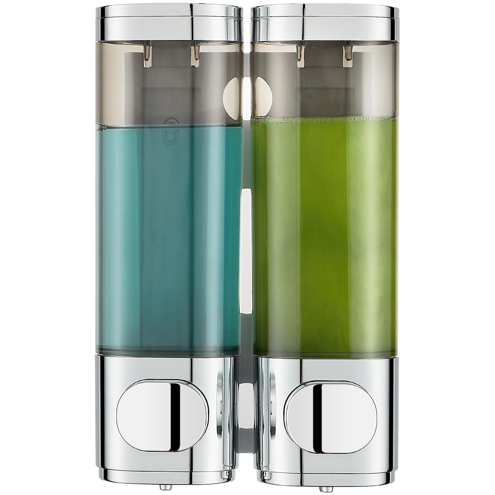 Pollock Wall Mounted Soap Dispenser – 2-Chamber No-Drill Shower Dispenser
