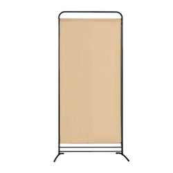 Angel Living 1 Panel Room Divider, Privacy Screen Composed of Polyester Fabric and Sturdy Iron Frame - image 1