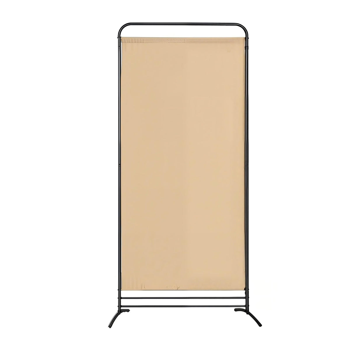Angel Living 1 Panel Room Divider, Privacy Screen Composed of Polyester Fabric and Sturdy Iron Frame - image 1