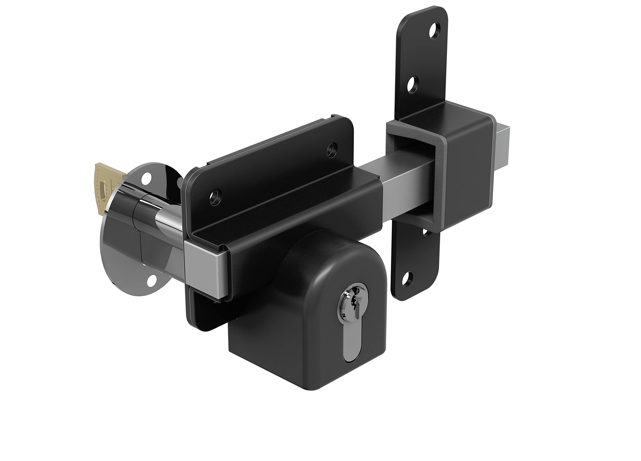 GateMate Long Throw Gate Lock | 316 Stainless Steel Euro Profile Lock