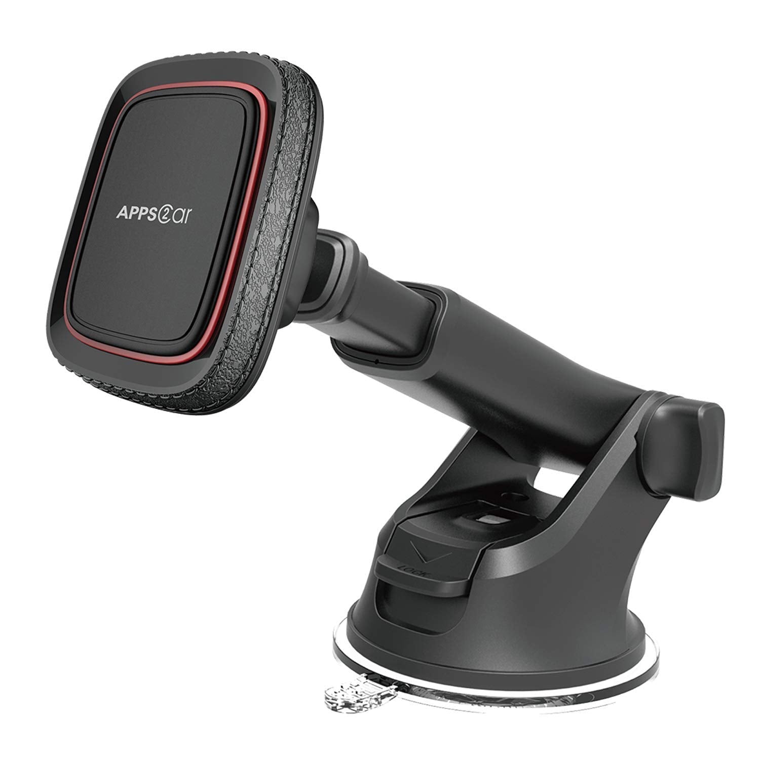 APPS2Car Magnetic Phone Car Mount – Suction Cup Dashboard Holder