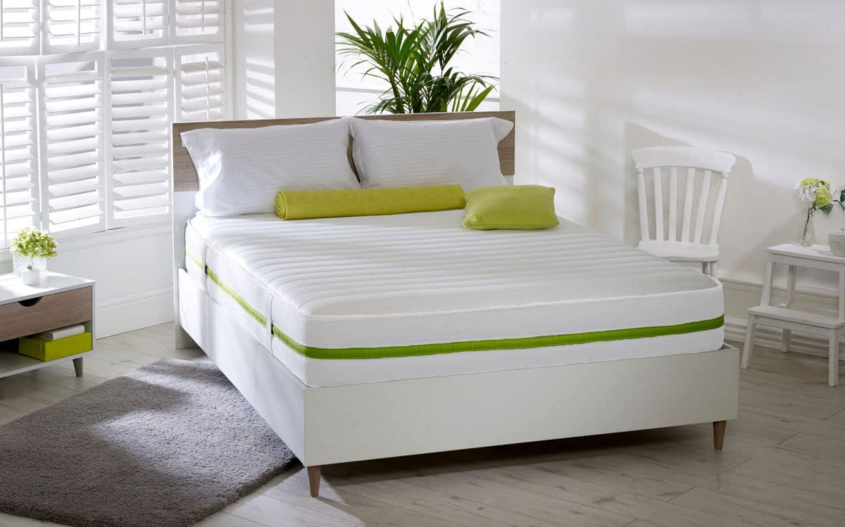 Starlight Beds Horizon Harmony White Sprung Hybrid Small Double Mattress - image 2