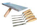 6-Piece Brickwork Repointing Set - Hawk & Finger Trowels