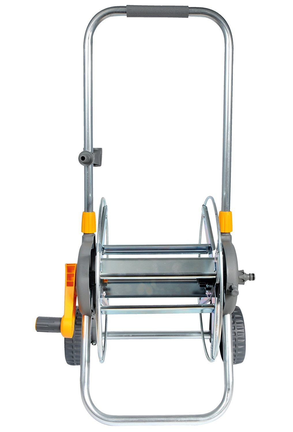 Hozelock 60m Metal Hose Cart – Durable Zinc Plated Steel Reel