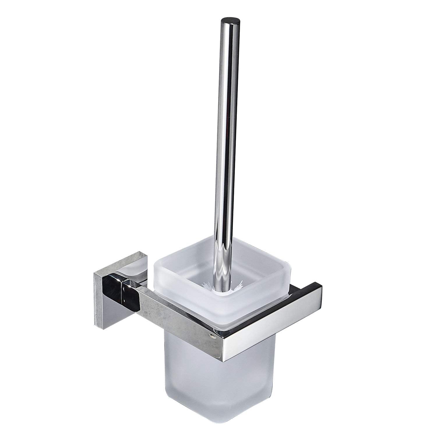 Jolof Store Wall Mounted Toilet Brush Holder - Chrome 304 Stainless Steel